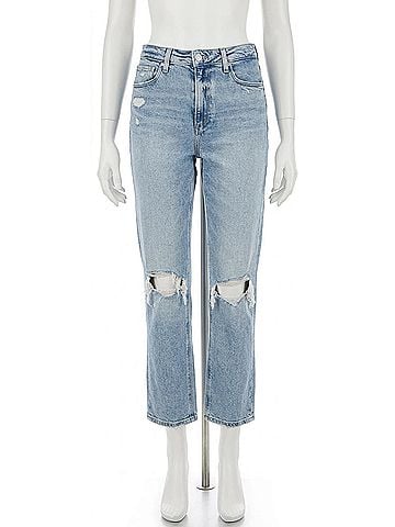 Paige Noella High Rise Jeans in Ravenna Destructed (view 1)