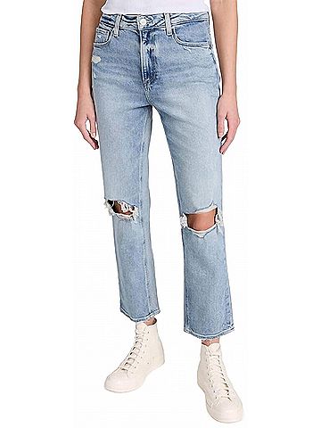 Paige Noella High Rise Jeans in Ravenna Destructed (view 2)
