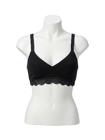 Cosabella Ceylon Modal Curvy Bralette in Black (view 1)