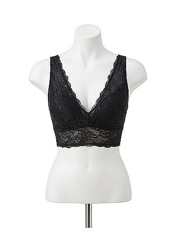 Cosabella Paradiso Curvy Bralette Parad1303 in Black (view 1)