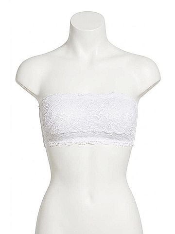 Cosabella Never Say Never Flirtie Bandeau in White (view 1)