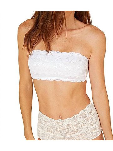 Cosabella Never Say Never Flirtie Bandeau in White (view 2)