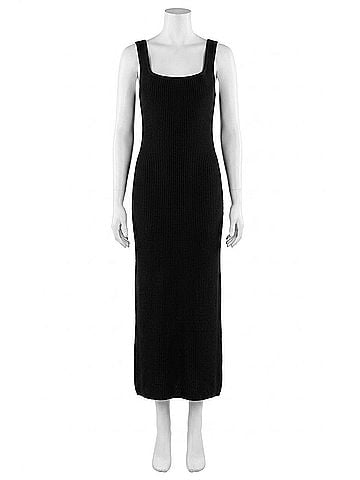 LUCCA Crawford Midi Dress in Black (view 1)