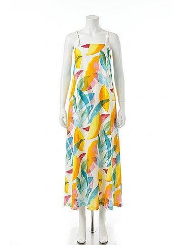 TCEC On Vacation Time Midi Dress in Multicolor (view 1)