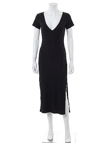 RVCA Smitten Midi Dress in Black (view 1)