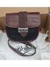 Brighton Brown Black Leather Crossbody Bag One size - photo 3