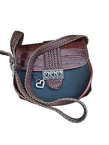 Brighton Leather Crossbody Bag (view 1)