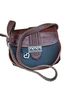 Brighton Brown Black Leather Crossbody Bag One size - photo 1