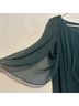 Connected Apparel 96% Polyester 4% Spandex 100% Polyester 100% Polyester Solid Green Cocktail Dress Size 22 - photo 5
