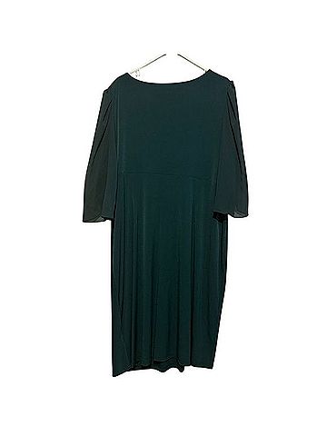Connected Apparel Chiffon-Sleeve Sheath Dress Cocktail Dress (view 2)