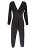 Calia Solid Black Jumpsuit Size M - photo 2