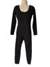 Calia Solid Black Jumpsuit Size M - photo 1