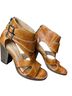 BED|STU 100% Leather Brown Ankle Boots Size 6 1/2 - photo 1