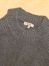 Milly Gray Silver Wool Sweater Size P (petite) - photo 3