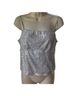 No Boundaries Silver Sleeveless Top Size M - photo 1