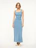 STAUD 100% Silk Blue Casual Dress Size 16 - photo 12