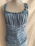 STAUD 100% Silk Blue Casual Dress Size 16 - photo 4