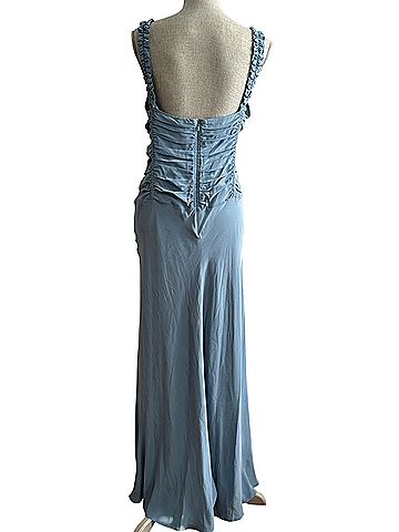 STAUD Nic Ruched Maxi Dress Casual Dress (view 2)