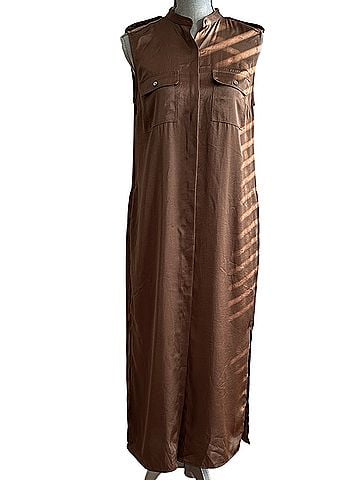 Theory Sleeveless Utility Maxi Dress Casual Dress (view 1)