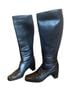 Stuart Weitzman 100% Leather Black Boots Size 7 - photo 2