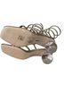 Cult Gaia Gold Heels Size EU 36 - photo 2