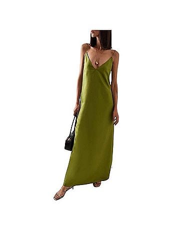 Róhe Silk Slip Maxi Dress Casual Dress (view 1)