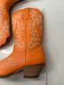 Dingo 100% Leather Orange Boots Size 8 - photo 12