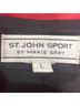 St. John 93% Gauze 5% Lycra 100% Gauze Red Blazer Size L - photo 3