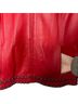 St. John 93% Gauze 5% Lycra 100% Gauze Red Blazer Size L - photo 7