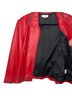 St. John 93% Gauze 5% Lycra 100% Gauze Red Blazer Size L - photo 14