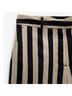 Zara Stripes Black Tan Casual Pants Size XS - photo 5