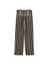 Zara Stripes Black Tan Casual Pants Size XS - photo 2