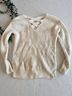 It's Our Time 100% Acrylic Ivory Pullover Sweater Size S - photo 3