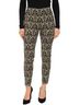 Alice + Olivia Floral Black White Leggings Size 6 - photo 7