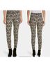 Alice + Olivia Floral Black White Leggings Size 6 - photo 8