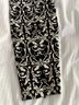 Alice + Olivia Floral Black White Leggings Size 6 - photo 6