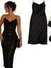 Bebe Black Cocktail Dress Size L - photo 1