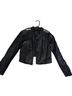BCBGMAXAZRIA Black Leather Jacket Size S - photo 1