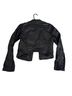 BCBGMAXAZRIA Black Leather Jacket Size S - photo 2