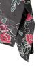 14th & Union 100% Polyester Floral Black Red Blouse Size 2X - photo 2