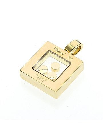 Chopard Chopard Happy Diamond 79/4340-20 Yellow Gold (18K) Diamond Men,Women Fashion Pendant Necklace (Gold) (view 2)