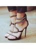 Giuseppe Zanotti Snake Chain High Heels - photo 4