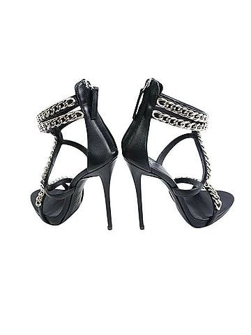 Giuseppe Zanotti Snake Chain High Heels (view 2)