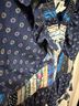 Anthropologie Print Blue White Sleeveless Blouse Size S - photo 8