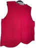 Orvis 100% Shearling Red Vest Size L - photo 2