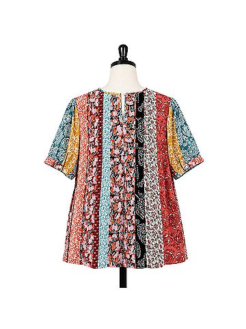 Daniel Rainn Anthropologie Short Sleeve Blouse (view 2)
