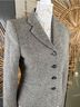 Saks Fifth Avenue 100% Wool 100% Polyester Tweed Brown Blazer Size 4X - photo 4