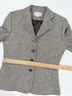 Saks Fifth Avenue 100% Wool 100% Polyester Tweed Brown Blazer Size 4X - photo 9