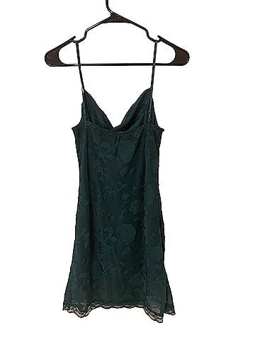 Rewind Junior’s Rewind Sleeveless Burnout Jacquard dress Cocktail Dress (view 2)
