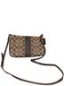 Coach Print Brown Leather Crossbody Bag One size - photo 1